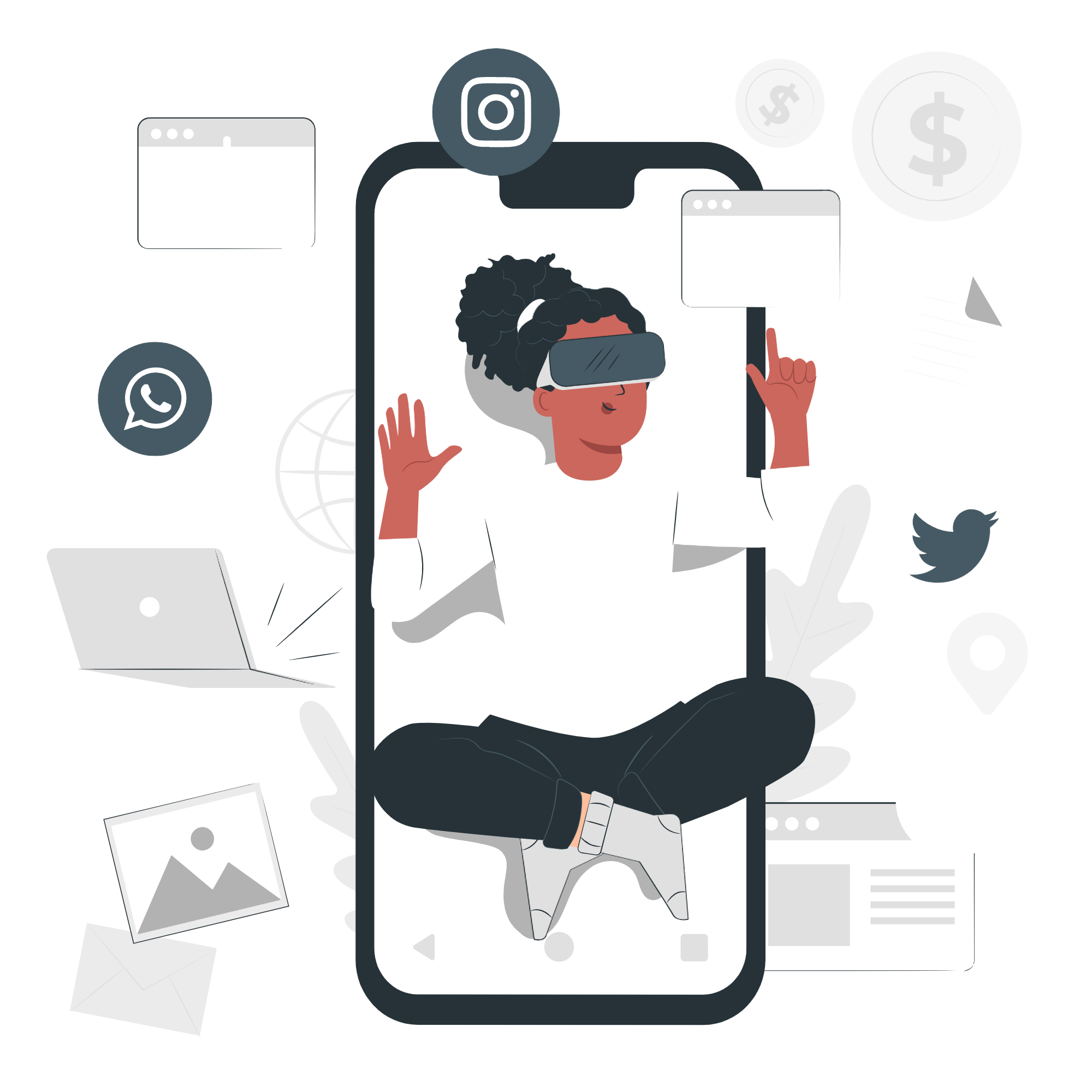 A clean and modern data analytics dashboard on a laptop screen
